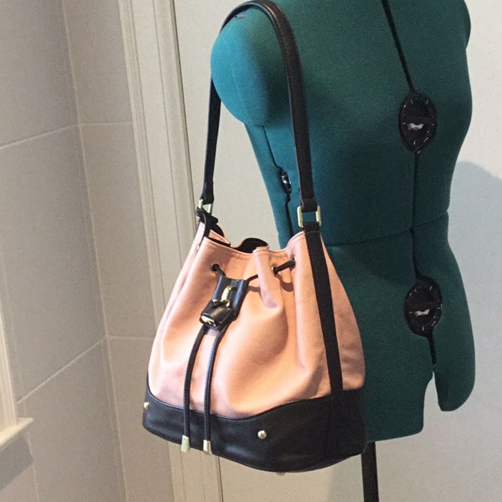 London Fog, draw string purse,bag